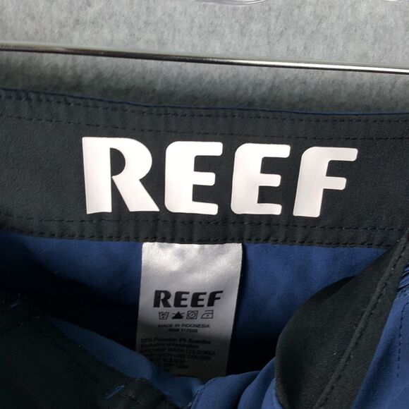 REEF Boardshorts Swim Trunks Mens Size 32 Surf Beach Volleyball - Picture 4 of 6